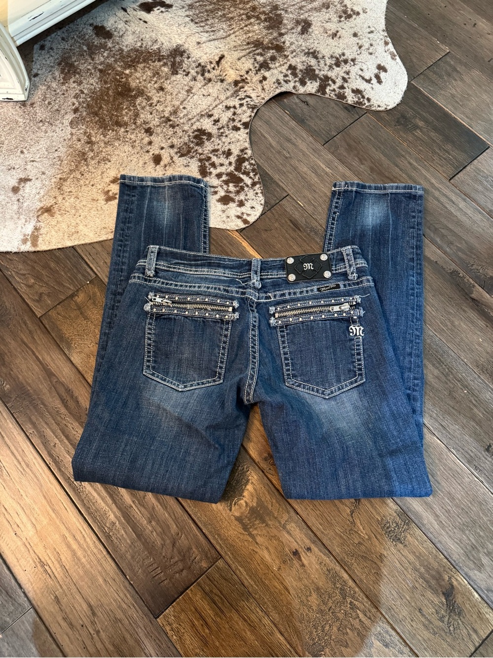 Miss Me Sequin Skinny Jeans